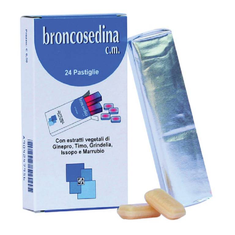 BRONCOSEDINA Integratore 24 pastiglie