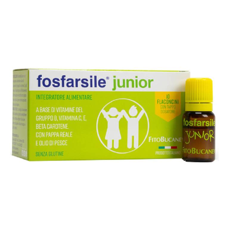 FOSFARSILE Junior Integratore 10 flaconi