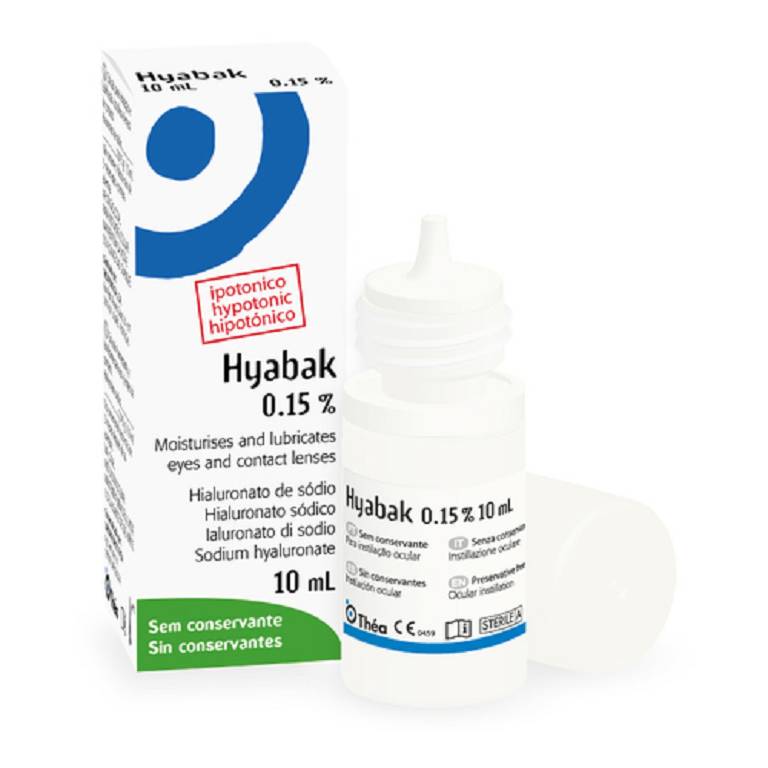 HYABAK Soluzione Oftalmica 0,15%  10 ml