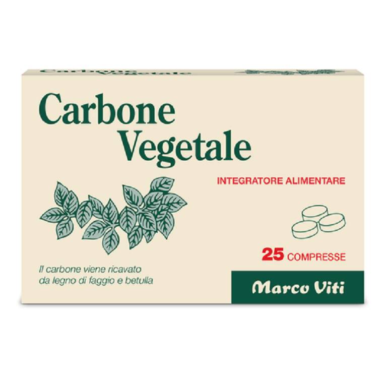 MARCO VITI Carbone Vegetale 25 compresse
