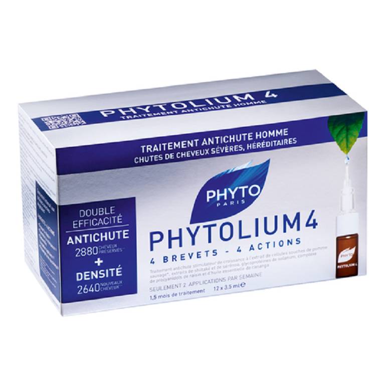 PHYTO PHYTOLIUM4 anticaduta uomo 12 Fiale