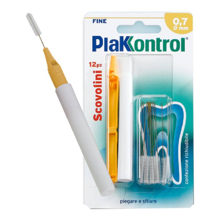 PLAKKONTROL Scovolino 0,7mm 10 Pezzi