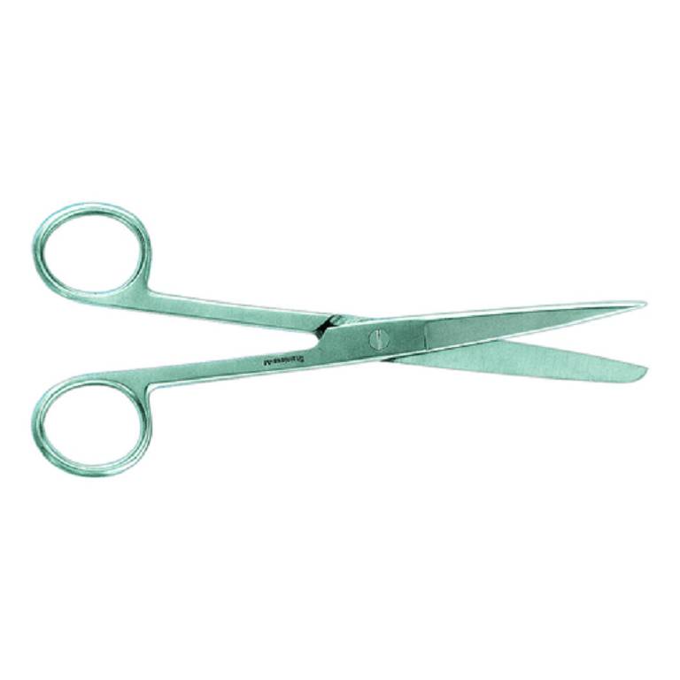 SAFETY Forbice Curva Con Punte Alterne 14 cm