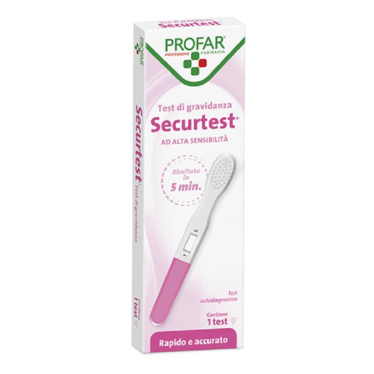 SECURTEST Test Di Gravidanza 1 Pezzo