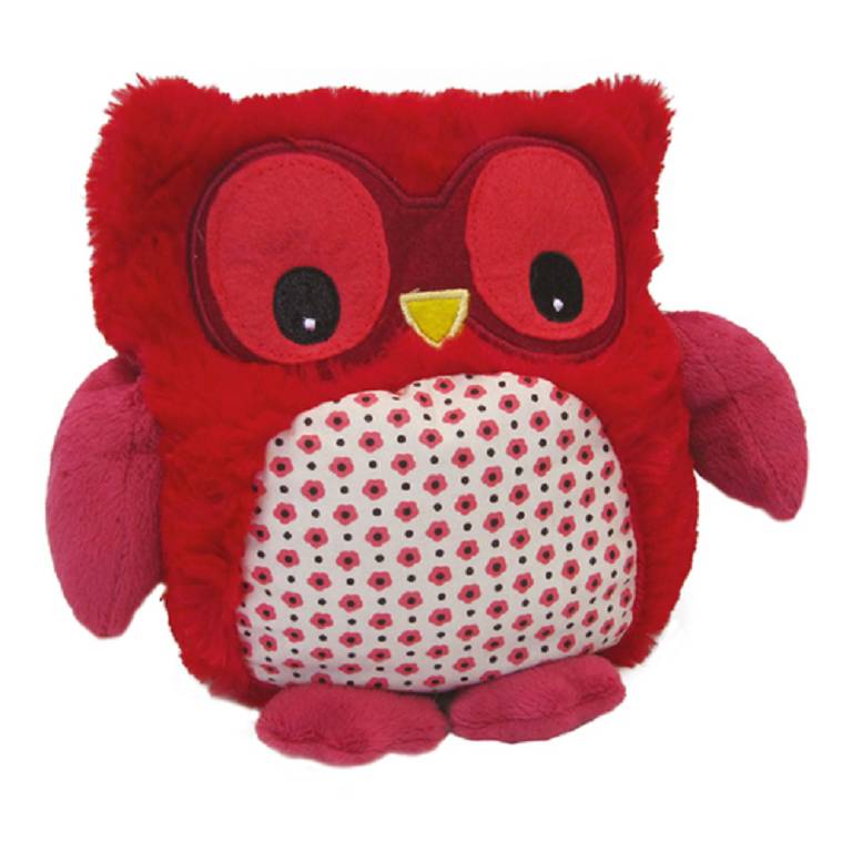 WARMIES PELUC TERM HOOTY ROSSO